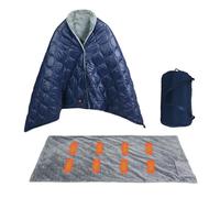Elnwnnkc Impermeable Backpacking Warmed Throw with 3 Temperature Approaches Overwarm Security Dense Plan 160x70cm Transportable Electric Heating Pad for Outdoor