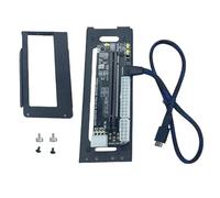 Elnwnnkc Laptop EGPU Bracket for NVMe External GPU Dock Expansion Device for External PCIe Cards and GPU Dock Frame Metal Enclosure for GPUs