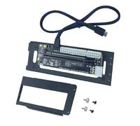Elnwnnkc Laptop EGPU Bracket for NVMe External GPU Dock Expansion Device for External PCIe Cards and GPU Dock Frame Metal Enclosure for GPUs