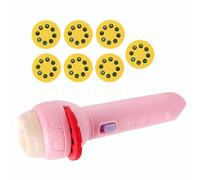 Elnwnnkc MultiTheme Kids Flashlight Projector Toy With Cartoon Theme Slide For Child Fine Motor Skill And Creativity Enhancement Kids Flashlight Projector