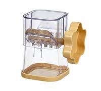 Elnwnnkc Nut Grinder Manual Walnuts and Chocolate Crusher Practical Dried Fruit Multifunctional Kitchen Tool Multifunctional Food
