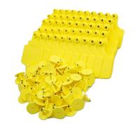 Elnwnnkc Of 100 Heavy Duty Animal Identification Markers Suitable for Sheep Swine and Equines Goat Ear Markers