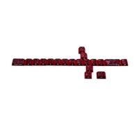 Elnwnnkc Orignal Profile Computer Keyboard Replacement Keycaps 19Pieces with Shining Through Unique Design Mechanical Keycaps