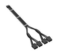 Elnwnnkc PCI-e 5.0 Extension Cable 16 Pin (12+4) Male to PCIE 3 / 4x8Pin (6+2) Female Sleeved Extension Cable 18AWG for 3090Ti Sleeve