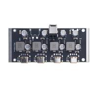 Elnwnnkc PD65W 12-30V 4 Way Fast Charging Module PD3.0/2.0 Type C Quick Board Circuit for Phone Laptop USB Converters