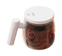 Elnwnnkc Portable Electric Stirring Glass Cup Auto Mixing USB Power Quiet Motor Essential User Friendly Kitchen Barwares Automatic Mixing Coffee Mugs
