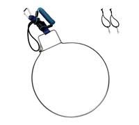 Elnwnnkc Professional Fishing Stringer 304 Stainless Steel Construction Retractable Spring Hook with Fast Release Clip Fishing Stringer