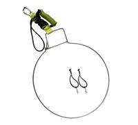 Elnwnnkc Professional Fishing Stringer 304 Stainless Steel Construction Retractable Spring Hook with Fast Release Clip Fishing Stringer