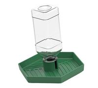 Elnwnnkc Removable Food and Water Feeding Bowl for Bearded Dragons Reptiles Water Dispenser Automatic Feeder for Reptiles Pet Supplies
