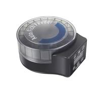 Elnwnnkc Round Plan Automatic Pet Food Distributor with Clock Controlled Portion Battery Use Round Pet Food Distributor