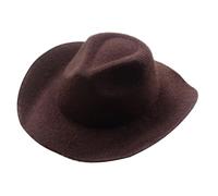 Elnwnnkc Small Top Hat For Party Decorations Fashion Color Little Western Hat For Handmade Hairclip Crafting Hairpin Decoration
