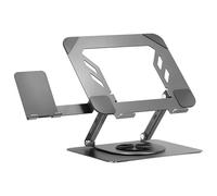 Elnwnnkc Space Saving Foldable Laptop Elevator with Silicone Padding for Up to 17.3Inches Laptop Cooling Stand