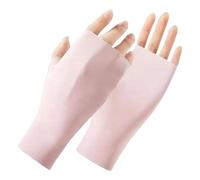 Elnwnnkc Sunshade Ice Silk Breathable Gloves Ice Silk Long Thin Driving Gloves Sun Protections Nonslip Mittens Easy to Use Women Sun Protections
