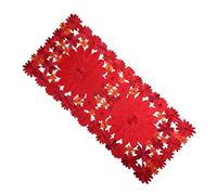 Elnwnnkc Table Linen Red Table Cloth Dinnerware Party Decor Centerpieces Decorations Indoor Great Family European and Embroidered Cloth Dinnerware Party Decors Centerpieces Indoor