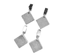 Elnwnnkc Tablecloth Weights Tablecloth Pendant Stone Table Cover Weights with Metal Clips Heavy Marble Tablecloths Hangers for Outdoor Table Decoration for Outdoor Tables