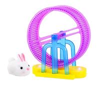 Elnwnnkc Toy Electronic Mouse-Shape Rolling Rabbit-shape Smart Chasing Toy Training Interactive for Indoor Interactive
