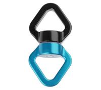 Elnwnnkc Triangular Rotational 360 Degree Rope Swivels Connectors for Swing Pilates Hammock 30KN Aluminum Alloy Swing Swivels Hammock