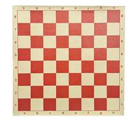 Elnwnnkc Universals Rolls Up PU Game Board Light Weight Tournament Chesses Mat Portable Soft Rollable Chesses Board for Beginner PU Pocket Sized