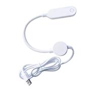 Elnwnnkc USB Operated LED Desk Lamp Mount Adjustable Brightness Eye Protections USB Touch Dimmable LED Light