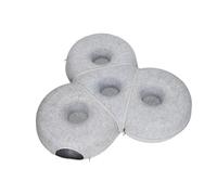 Elnwnnkc Warm Artificial Perceived Puss Tunnel Bed Highlighting Three Divisions Game and Rest Ideal for Various Conditions Permanent Bed