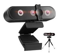 Elnwnnkc Widescreen Webcam Full High Definition 1080P Web Camera USB with Built-in Microphone Free Drive 2K for Calling