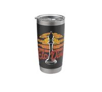 Elo Diva Chess Board Grandmaster Checkmate Chess Stainless Steel Insulated Tumbler