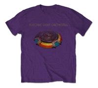 ELO T Shirt Mr Blue Sky Band Logo new Official Mens Purple