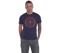 ELO T Shirt Strange Magic Band Logo Official Mens Navy Blue S