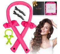 Elobara Heatless Hair Curler Set - Effortless Overnight Curls with Heatless Curls Headband - Achieve Stunning Heatless Curls without Heat with our Heatless Curling Rod Headband