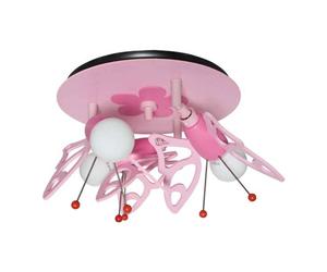 Elobra Butterfly ceiling light for a child’s room, 3-bulb