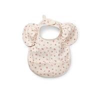 Elodie Details Baby Bib with Food Catcher Pocket, Waterproof Feeding Bib Adjustable Velcro Neckline, Wipe Clean & Machine Washable, Oeko-TEX Certified, for Babies & Toddlers - Petit River Rose