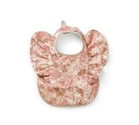 Elodie Details Baby Bib with Food Catcher Pocket, Waterproof Feeding Bib Adjustable Velcro Neckline, Wipe Clean & Machine Washable, Oeko-TEX Certified, for Babies & Toddlers - River Rose
