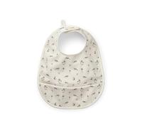 Elodie Details Baby Bib with Food Catcher Pocket, Waterproof Feeding Bib Adjustable Velcro Neckline, Wipe Clean & Machine Washable, Oeko-TEX Certified, for Babies & Toddlers - Garden Leo's Resort