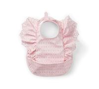 Elodie Details Baby Feeding Bib for Toddlers Waterproof Scandinavian Design - Embroidery Anglaise Pink