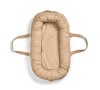Elodie Details Baby Nest Pod Portable Baby Lounger for Safe Napping or Travelling, Washable 100% Cotton Baby Essentials for Newborn - Pure Khaki