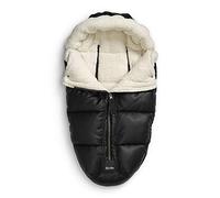 Elodie Details Baby Universal Fit Footmuff, Infant Outdoor Cosy Toes Sleeping Bag with Warm Fleece Lining, Water-Repellent and Windproof, Fits Buggys, Strollers, Prams and Pushchairs - Aviator Black