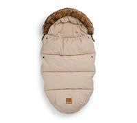 Elodie Details Baby Universal Fit Footmuff, Infant Outdoor Cosy Toes Sleeping Bag with Warm Fleece Lining, Water-Repellent and Windproof, Fits Buggys, Strollers, Prams and Pushchairs - Pure Khaki