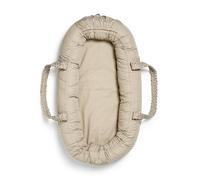 Elodie Details Babynest Kuschelnest Tragbare Babynestchen Neugeborene Kokon für Babys und Säuglinge, Waschbare Reisebett Baby Nestchen 100% Baumwoll 78x45 cm - Tender Taupe