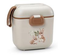 Elodie Details Bento Box for Children, BPA Free Lunch Box with Compartments, Clip Closure, Includes Fork, Dishwasher & Microwave Safe Snack Holder for Nursery & School | 800ml | Bunny Darling