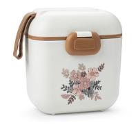 Elodie Details Bento Box for Children, BPA Free Lunch Box with Compartments, Includes Fork | Dishwasher & Microwave Safe Snack Holder for Nursery & School | 800ml | Blue Garden