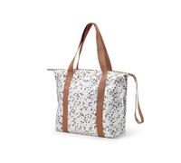 Elodie Details Changing Bag Soft Shell - Tote Nappy Bag - Stroller Strap and Changing Mat Included - Dalmatian Dots