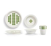 Elodie Details Toddler Dinner Set Suction Plate Bowl Cup, Biodegradable PLA BPA-Free Eco-Friendly, Removable Silicone Suction Dishwasher Microwave Safe, Weaning BLW Baby Gift, Berså