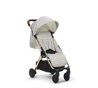 Elodie Details Mondo Stoller® Pushchair from Birth to 4 Years (22kg) - Lie-Flat Position, One Hand Folding and Steering, Lightweight Cabin Size Travel Buggy - Desert Rain