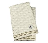 Elodie Details Organic Waffle Blanket, Vanilla White