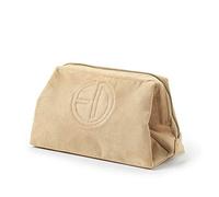 Elodie Details Zip&Go - Large Capacity Changing Bag for Baby Essentials, Nursing Pouch, Makeup Organizer, Wash Case, Toiletry Kit, Portable Travel Storage - Alcantara