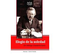 Elogio de la Soledad