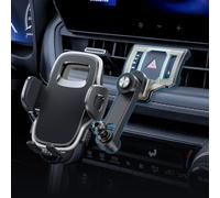 ELOHEI for RAV4 Phone Holder with Custom Base, Car Phone Holder for 2019-2023 Toyota RAV4 Accessories, Specifically Design RAV4 Phone Mount for 4.7-7 in Phones(Not Fit RAV4 LE,XLE,Prime SE)