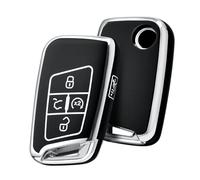 ELOHEI Key Fob Cover for Volkswagen (Black)