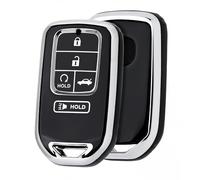 ELOHEI Premium Soft TPU 360° Protection Key Fob Cover for Honda Accord