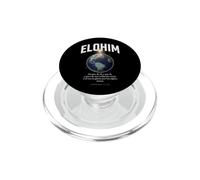 Elohim All Things Are From Him Christian Spanish Bible Verse PopSockets PopGrip for MagSafe